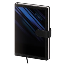 Kapesní diář A6 Tone s magnetem modrý Kapesní diář A6 Tone s magnetem modrý