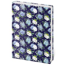Linkovaný zápisník Vario XL - Floral