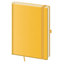 Linkovaný zápisník Print Pop L Yellow