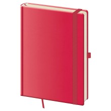 Linkovaný zápisník Print Pop L Raspberry