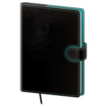 Denní diář A5 Flip černo/petrolejový