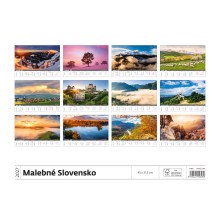Slovenský kalendár Malebné Slovensko
