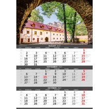 Slovenský kalendár Slovensko - trojmesačné