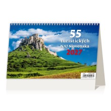 Slovenský kalendár 55 turistických NAJ Slovenska Slovenský kalendár 55 turistických NAJ Slovenska