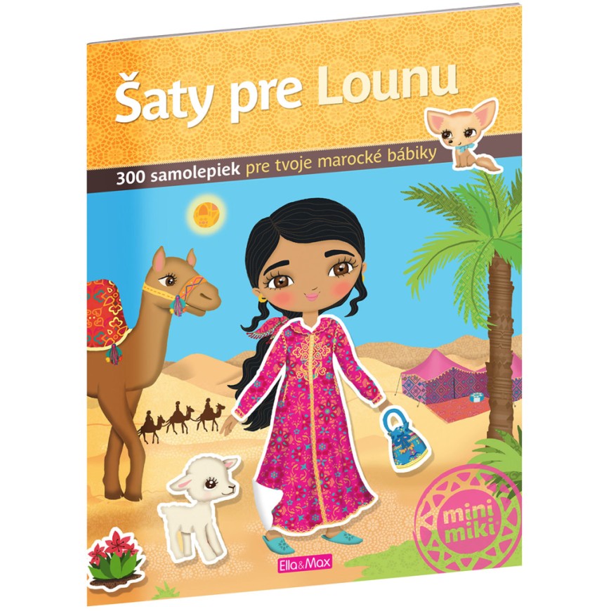 Šaty pre LOUNU – Kniha samolepiek