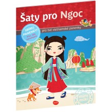 Šaty pro NGOC ─ Kniha samolepek Šaty pro NGOC ─ Kniha samolepek