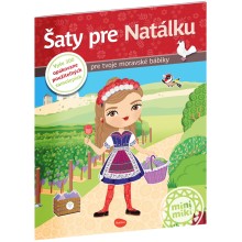 Šaty pre NATÁLKU ─ Kniha samolepiek Šaty pre NATÁLKU ─ Kniha samolepiek