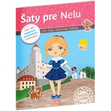 Šaty pre NELU ─ Kniha samolepiek Šaty pre NELU ─ Kniha samolepiek