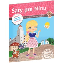 Šaty pre NINU ─ Kniha samolepiek Šaty pre NINU ─ Kniha samolepiek