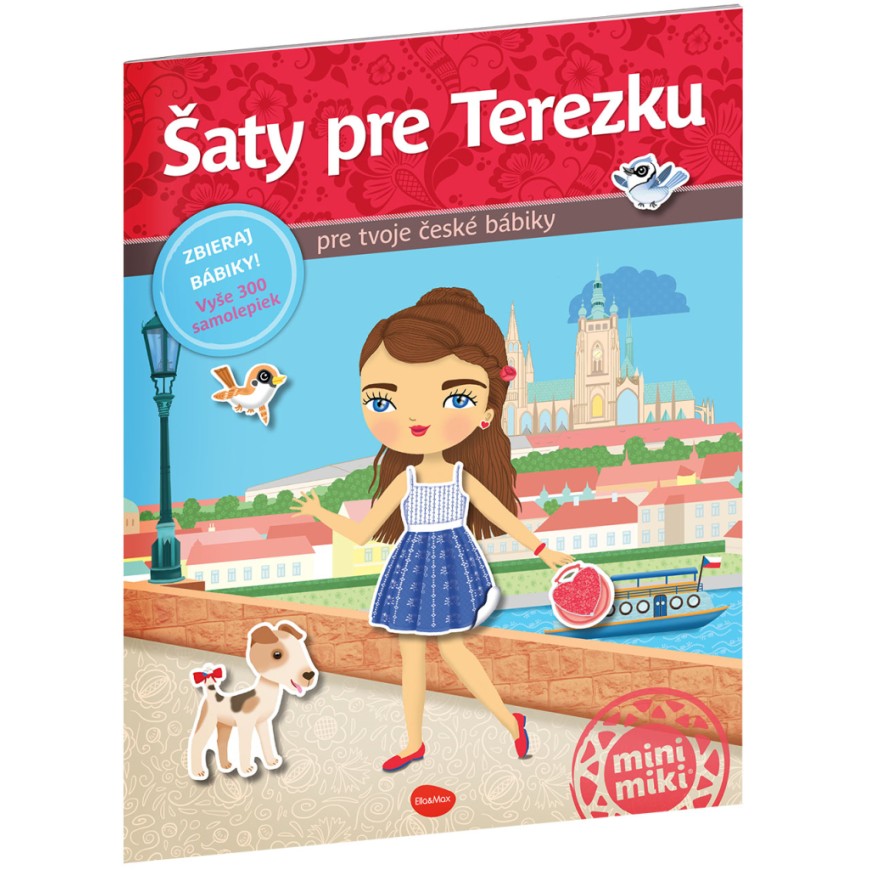 Šaty pre TEREZKU ─ Kniha samolepiek