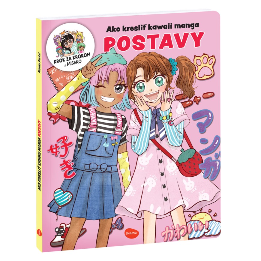 Ako kresliť KAWAII MANGA: POSTAVY – Krok za krokom s MISAKO