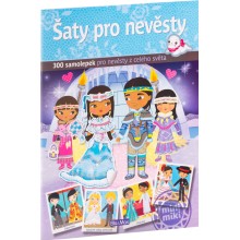 Šaty pro NEVĚSTY - kniha samolepek Šaty pro NEVĚSTY - kniha samolepek