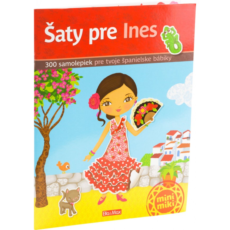 Šaty pre INES – Kniha samolepiek