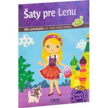 Šaty pre LENU – Kniha samolepiek Šaty pre LENU – Kniha samolepiek