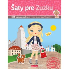 Šaty pre ZUZKU – Kniha samolepiek Šaty pre ZUZKU – Kniha samolepiek