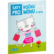 Šaty pro KOČKU MÍNU – Kniha samolepek Šaty pro KOČKU MÍNU – Kniha samolepek