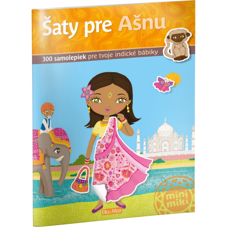 Šaty pre AŠNU ─ Kniha samolepiek