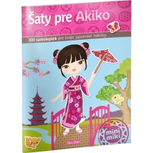 Šaty pre AKIKO ─ Kniha samolepiek Šaty pre AKIKO ─ Kniha samolepiek
